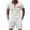 White, variant on hotojiny Mens Summer Track Suits 2 Piece Shorts Sets Stylish Colorblock Short Sleeve Golf Shirt Bermuda Shorts Sweatsuit Outfits(White,X-Large)