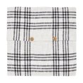 thumbnail image 3 of VHC Brands Plaid Pillow Cover, Black, 18x19, 3 of 7