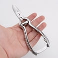 thumbnail image 3 of Toenail Trimmers, Surgical & Medical Grade Stainless Steel, Professional Grade Double Action Nail Cutter With Barrel Spring Technique For Thick Nail Trimming, Comfortable Grip, 3 of 7
