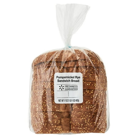 Freshness Guaranteed Pumpernickel Rye Sandwich Bread, 17 oz