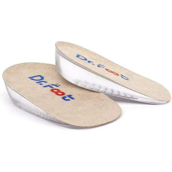wonima01 Dr.Foot Height Increase Insoles, Heel Cushion Inserts, Heel Lift Inserts for Leg Length Discrepancies