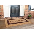 thumbnail image 1 of Nedia Home O2036 38 x 60 Po Cadre Photo Simple Marron Tapis de Sol en Fibre de Coco Résistant - Personnalisé, 1 of 1