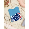 thumbnail image 3 of American Heart 4Th Of July T-Shirt Women -Image by Shutterstock, Female 3X-Large, 3 of 4