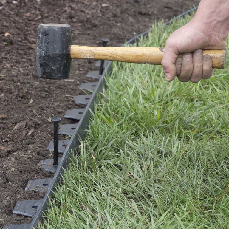 フリークス100gバルクセット EasyFlex 100-ft x 2.5-in Black Plastic Landscape Edging Bundle