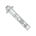 thumbnail image 1 of 5/8" x 2 1/4" Sleeve Anchors / Hex Head / Steel / Zinc (Quantity: 25 pcs), 1 of 1
