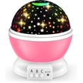thumbnail image 1 of Proyector de luz nocturna de estrellas para niños: Luz nocturna de luna y estrellas con rotación de 360 grados para niñas de 2 a 12 años - Regalos para guarderías | Fiestas | Juguetes decorativos, 1 of 5