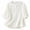 White, variant on Embroidered Boho Tops For Women Cotton Linen Tops Boho Shirts Lightweight Pullover Shirt Summer Tshirts Retro Embroidered 3/4 Sleeve Boho Tops Summer Gauze Shirts Solid Color Pullover