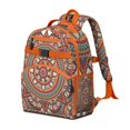thumbnail image 2 of Mandala Cosmic Spiritual Spirituality School Backpack Adjustable Padded Straps Chest Strap Large Capacity Water-Resistant Backpack, 2 of 6