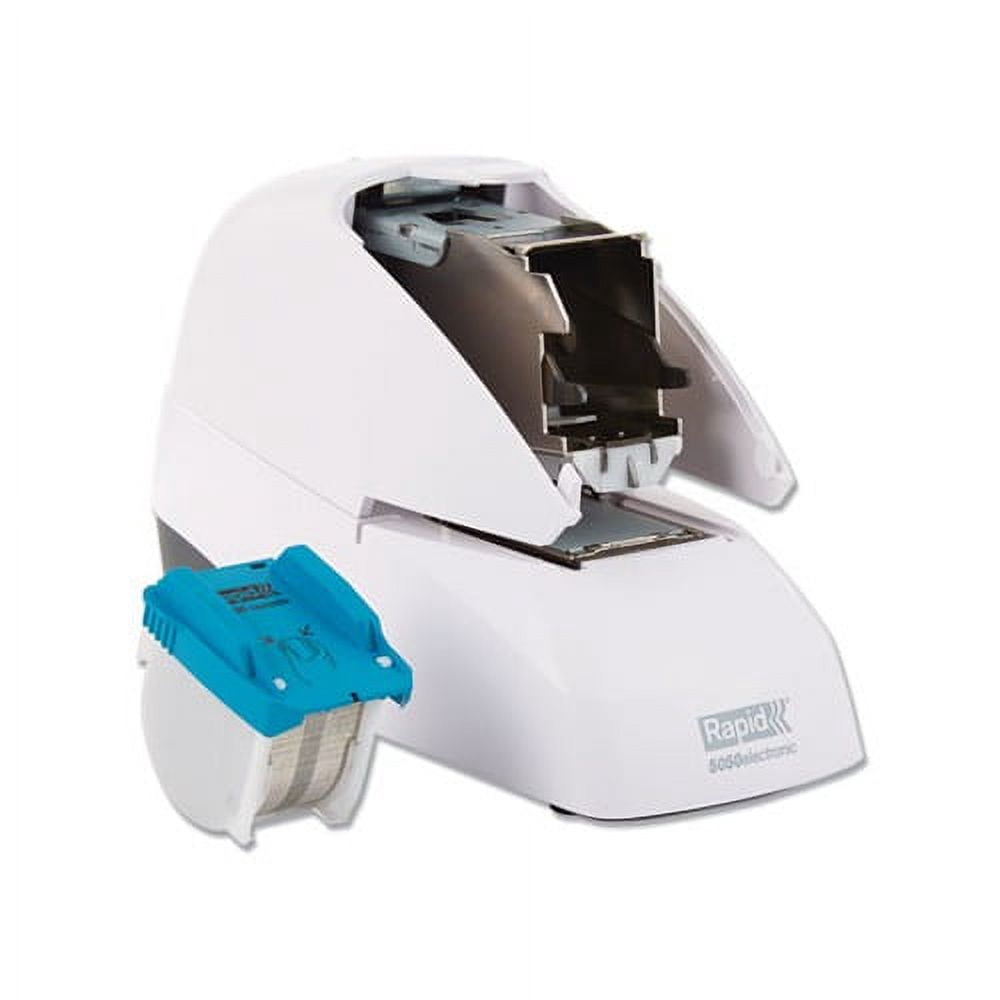 5050e Professional Electric Stapler 60-Sheet Capacity, White