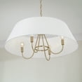 thumbnail image 5 of Capital Lighting 352741MA Julia 4 Light 29" Wide Pendant - Brass, 5 of 6