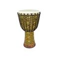 thumbnail image 2 of 10 FIBERGLASS ROPE TUNED DJEMBE - KENTE FINISH, 2 of 2