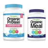 Orgain - Organic Vegan, Gluten Free Plant Based Protein & Superfoods Powder - Vanilla Bean (2.02 LB) + Meal Replacement Powder - Vanilla Bean (2.01 LB)
