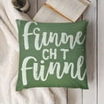 thumbnail image 3 of YINGXI Pillow Case, Throw Pillow Covers, Gifts For Woman,Thank You Gifts For ,Birthday Gifts For , To Have A Friend Like You Pillow Cover(Sage green) 20x20in, 3 of 5