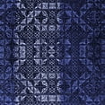 thumbnail image 1 of Ahgly Company Indoor Square Abstract Blue Modern Area Rugs, 7' Square, 1 of 4