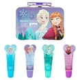 Townley Girl Frozen 4 Pack Lip Gloss with Tin, 5 CT