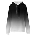 thumbnail image 3 of Puliio Women's Hoodies Gradient Drawstring With Pocket Sweatshirt Hoodie Womens Loose Fit Casual Fasion Hoodies Sweatshirts, 3 of 4