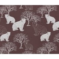 thumbnail image 2 of Soimoi 56 Inch Wide Waterproof Taffeta Fabric By 3 Yard | Brown Animal Design | Outdoor Use for Furniture Covers, Umbrellas, Patio Decor & More, 2 of 7