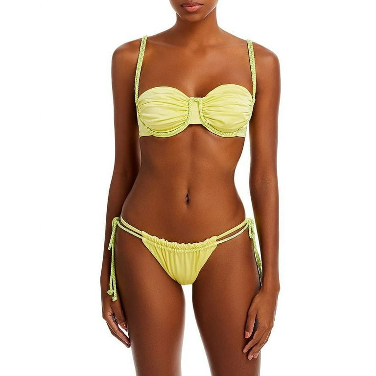 Baobab Womens Lula Metallic Underwire Bikini Swim Top Baobab Womens Lula Metallic Underwire Bikini Swim Top