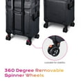 thumbnail image 4 of Byootique Makeup Train Case Lockable Rolling Cosmetic Traveling Storage Trolley, 4 of 12