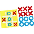 thumbnail image 2 of Juego de tres en raya educativo, minijuego de mesa para viajes, adultos, para interiores y exteriores. Amarillo, 2 of 9