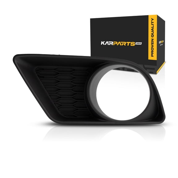 For Dodge Charger 2011 2012 2013 2014 Fog Light Bezel Driver Side | Matte Black | w/Hole | CH1038133 | 68092573AA