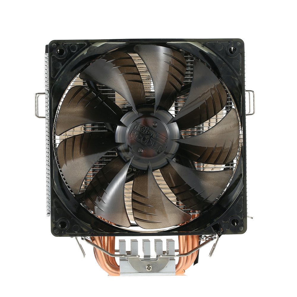 PCCOOLER 5 Heatpipes Radiator Quiet 4pin CPU Cooler Heatsink Fan
