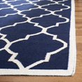 thumbnail image 3 of Safavieh Dhurries Navy Contemporary Rug - 10' x 14', 3 of 5