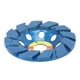 thumbnail image 4 of Muela de copa de pulido Disco de pulido de diamante de 4 pulgadas Rueda de amoladora angular para pulir Azul, 4 of 10