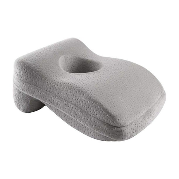 Billuyoard Cómoda almohada de espuma viscoelástica para siesta, cojín trasero multiusos para oficina, azul marino Juegos de cama Gris