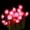 Red, variant on Rose Flower Lights- 6.5M 30LED Solar Rose String Lights Solar Flower Fairy String Lights Waterproof With 8 Mode For Wedding Gardens Party Christmas Decoration.