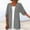 Gray, variant on jjayotai Womens Coat Clearance Womens Fashion Casual Cardigan Lightweight Solid Color Half Sleeve Beach Vacation Essentials Kimono Swimsuits Cover Ups
