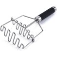 thumbnail image 4 of lexible Ricer à Pommes de Terre en Acier Inoxydable Design Simple le Ricer Patato Intégré Ressort Rebond Automatique,1 Pce, 4 of 6