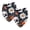 Multi-colored, variant on PhooArto Crow Nature Moth and Leaves Dog Bandanas, 2 Pack Soft Washable Pet Scarf Triangle for Large Dogs Puppies and Cats