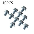 thumbnail image 1 of Screw Bolt Bolt Lawn Mower Part Parts Recoil Starter Replacement 10Pcs, 1 of 8