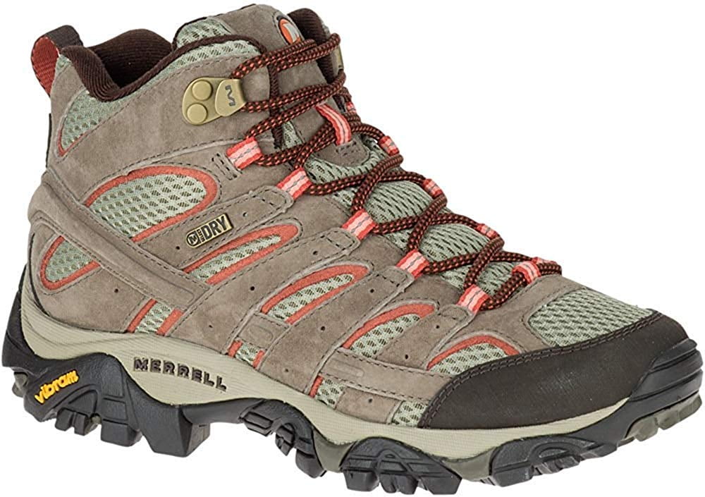 Merrell Women's Moab 2 Mid Waterproof Hiking Boot, Bungee Cord, 10 M US | Walmart Canada