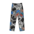 thumbnail image 4 of Balery Video Game print Men's Pajama Pants,Ultra Lightweight Pjs,Lounge Pant-X-Large, 4 of 9