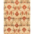thumbnail image 1 of Ahgly Company Indoor Rectangle Abstract Mustard Yellow Abstract Area Rugs, 6' x 9', 1 of 6