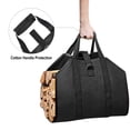 thumbnail image 2 of Firewood Storage Bag,Canvas Firewood Log Carrier Tote, Firewood Holder Fireplace Accessories, Firewood Carrier Bag for Indoor, Outdoors, All Weather Camping, 2 of 5