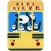 Designer Greetings Pandas In Back Window of Bus : Juvenile / Kids Best Bus Driver Thank You Card