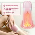 thumbnail image 2 of Charmonic Wax Roller Kit for Hair Removal - 3 Cartridges (Coarse/Fine Hair), 100 Woven Strips & Aftercare Wipes | All Skin Types, Beginner-Friendly (F3_LightPink), 2 of 9