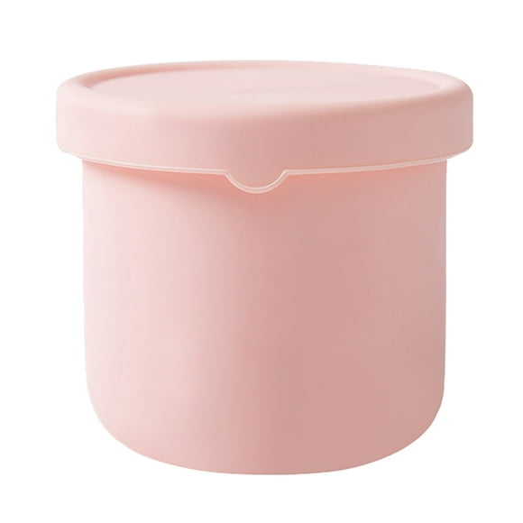 Round Silicone Folding Lunch Outdoor Travel Portable Food Grade Picnic Instant Crisper Can Microwave Refrigerator 1 Freezer Bags