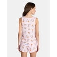 thumbnail image 2 of Halloween Women's Hacci Knit Tank Top and Shorts Pajama Set from Way to Celebrate, 2-Piece, Sizes XS-3X, 2 of 4