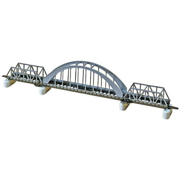 Faller N Scale Building/Structure Kit Steel Arch Bridge/2 Girder Bridges/Piers