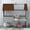 Gray + Brown, variant on Harper & Bright Designs Wood House Bed Twin Size Low Loft Bed with Two Side Windows, Guardrail and Ladder for Girls Boys, Gray Brown