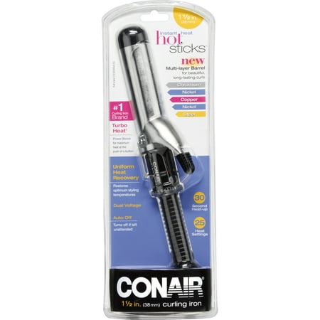 Instant Heat 1 1/2" Curling Iron