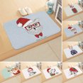 thumbnail image 2 of Christmas Bathroom Mat Non-slip Lovely Entry Door Mat Bath Mat for Home, 2 of 7