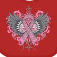 thumbnail image 4 of Inktastic Breast Cancer Cool Wings Boys or Girls Baby Bib, 4 of 4