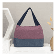 thumbnail image 3 of Bolso Bolso Cuadrado Cosmético Malubero, Morado Azul, 3 of 5