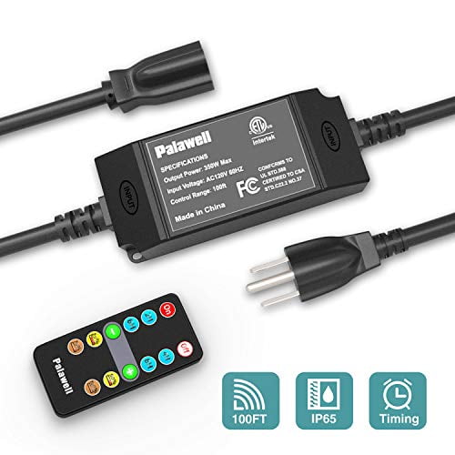 OutdoorIndoor Dimmer Wireless Remote Control PlugIn Dimmer Switch 240W