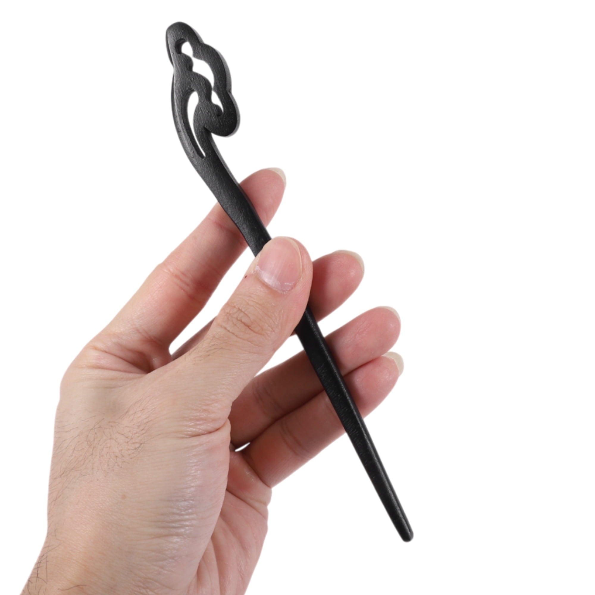 Unique Bargains Comfortable No Slip Butterfly Hair Chopstick for Women 1 Pc ["Auspicious"]
